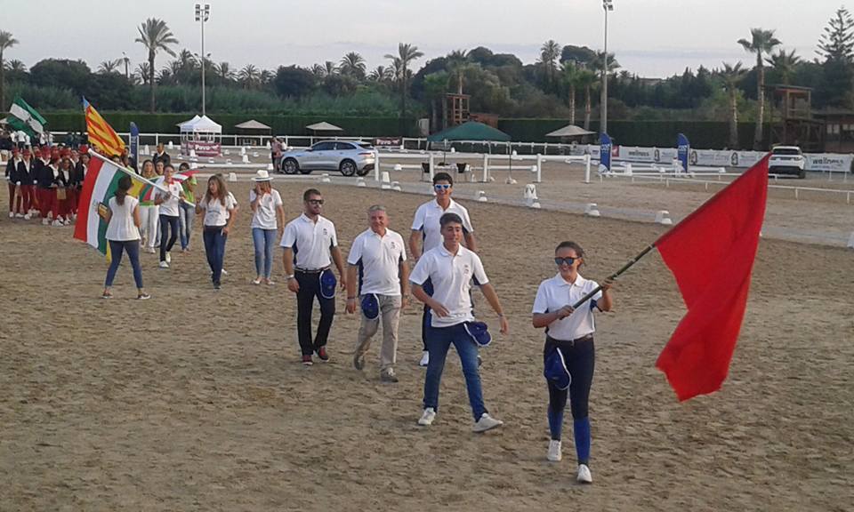 Da comienzo el Campeonato de España de Doma Clásica menores con cuatro representantes Navarros